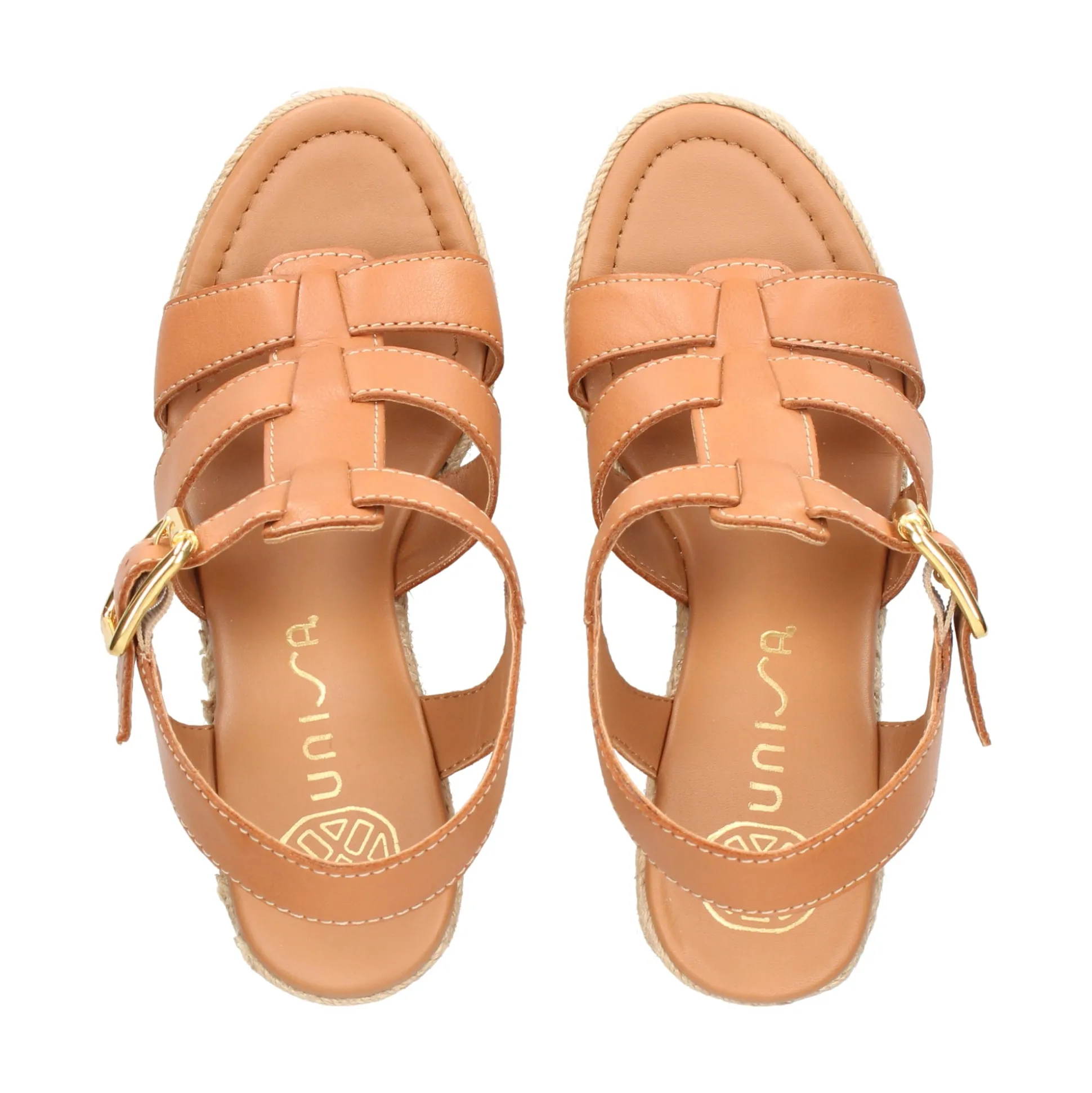 UNISA Sandalias con plataforma de Mujer MAYARA_GRA CINNAMON