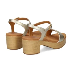 UNISA Sandalias con plataforma de Mujer IRITA_24_LMT PLATINO