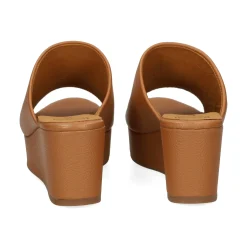 UNISA Sandalias con plataforma de Mujer KIRANE_25_MDE CINNAMON