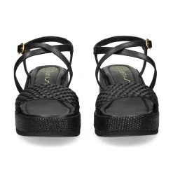 UNISA Sandalias con plataforma de Mujer KALION_GRA NEGRO