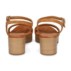 UNISA Sandalias con plataforma de Mujer IRITA_23_KS CINNAMON