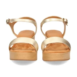 UNISA Sandalias con plataforma de Mujer IRITA_22 PLATINO