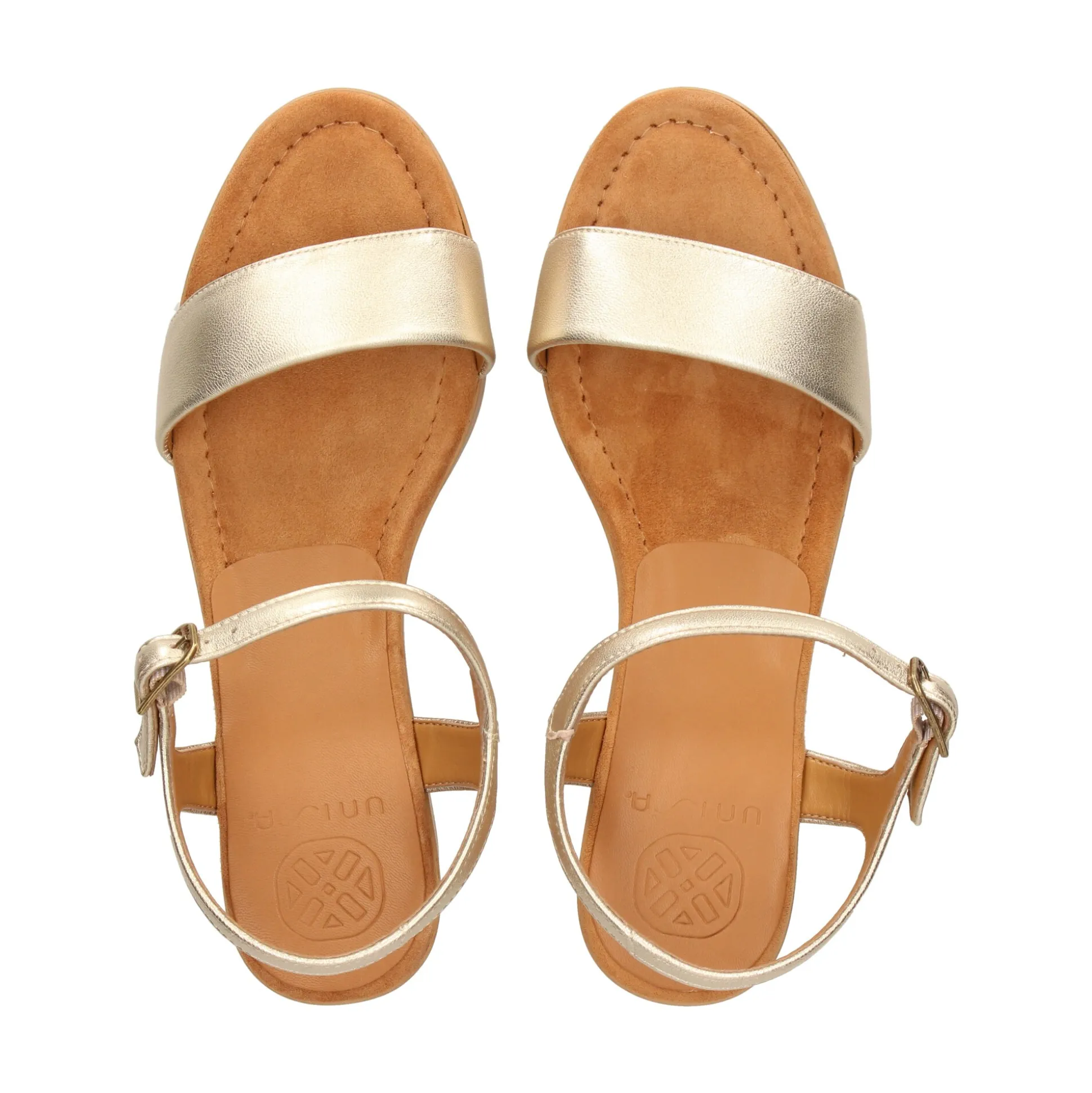 UNISA Sandalias con plataforma de Mujer IRITA_22 PLATINO