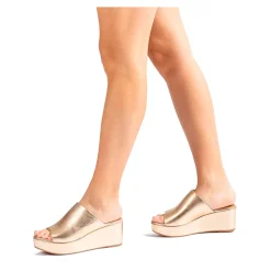 UNISA Sandalias con plataforma de Mujer KIRANE_MEC PLATINO