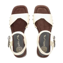 UNISA Sandalias con plataforma de Mujer INCA_GRA MARFIL