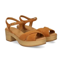 UNISA Sandalias con plataforma de Mujer IRAM_25_KS CINNAMON