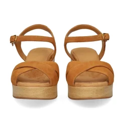 UNISA Sandalias con plataforma de Mujer IRAM_25_KS CINNAMON