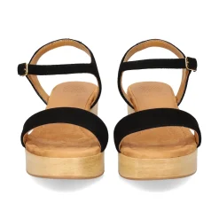 UNISA Sandalias con plataforma de Mujer IRITA_24_KS NEGRO