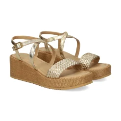 UNISA Sandalias con plataforma de Mujer KALION_MEC PLATINO