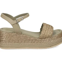 UNISA Sandalias con plataforma de Mujer KEBEC_25_GRA Matcha