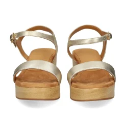 UNISA Sandalias con plataforma de Mujer IRITA_25_LMT PLATINO