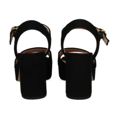 UNISA Sandalias con plataforma de Mujer ODRAN_23_KS NEGRO