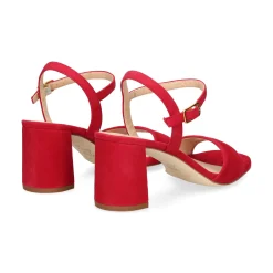 UNISA Sandalias con tacón de Mujer MORATY_25_KS CRANBERRY