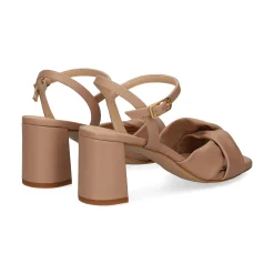 UNISA Sandalias con tacón de Mujer MEDWAY_26_NTO PRALINE
