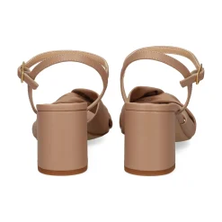 UNISA Sandalias con tacón de Mujer MEDWAY_26_NTO PRALINE