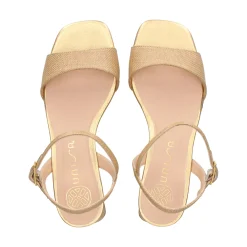 UNISA Sandalias con tacón de Mujer KIRK_24_RN NATURAL