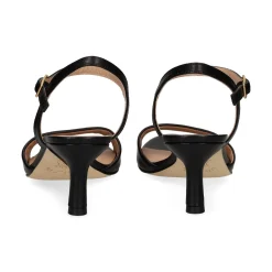 UNISA Sandalias con tacón de Mujer NAHIA_NTO NEGRO