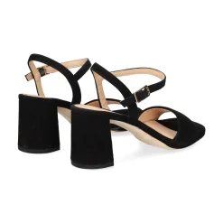 UNISA Sandalias con tacón de Mujer MORATY_24_KS NEGRO