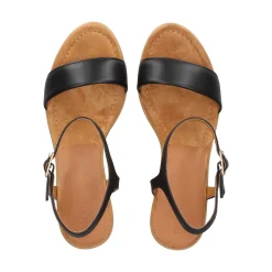 UNISA Sandalias cuña de Mujer RITA_23_NS NEGRO