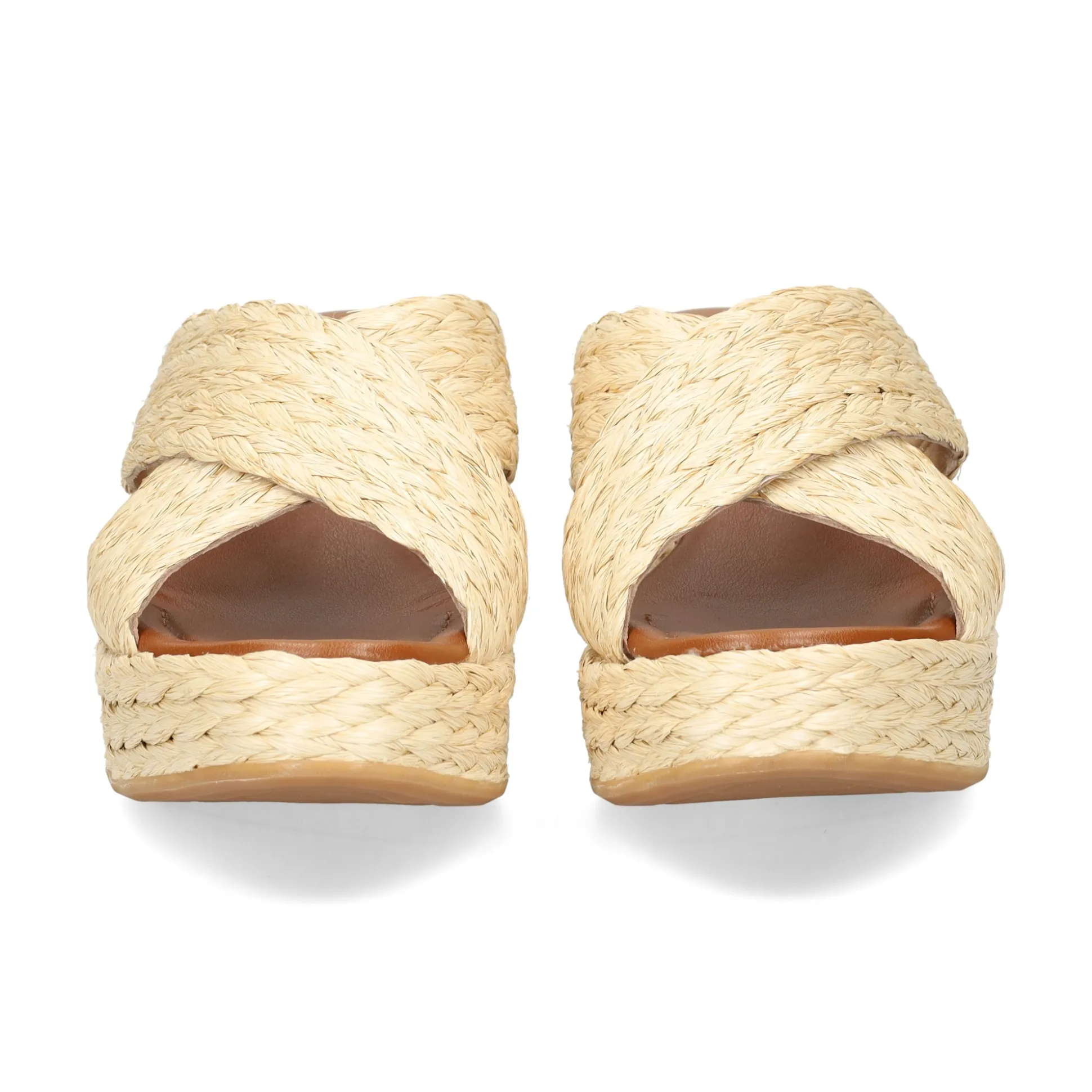 UNISA Sandalias cuña de Mujer KEMP_RF NATURAL