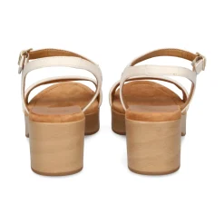 UNISA Sandalias cuña de Mujer IRITA_25_NTO MARFIL