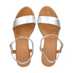 UNISA Sandalias cuña de Mujer RITA_23_LMT SILVER