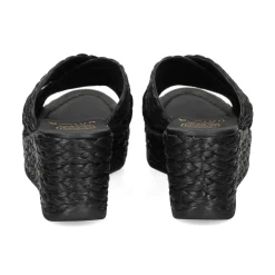 UNISA Sandalias cuña de Mujer KEMP_RF NEGRO