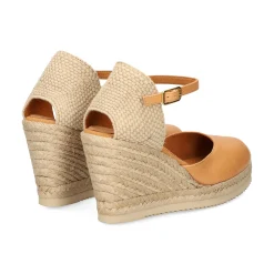 UNISA Sandalias cuña de Mujer CASTILLA_24_RK CINNAMON