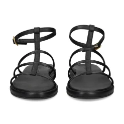 UNISA Sandalias planas de Mujer CLISA_GRA NEGRO