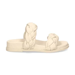 UNISA Sandalias planas de Mujer CLOC MARFIL