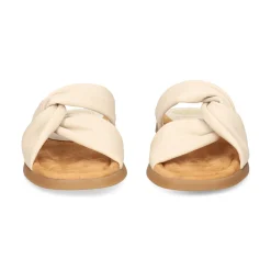 UNISA Sandalias planas de Mujer CAMBY_25_GRA MARFIL