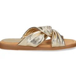 UNISA Sandalias planas de Mujer CAMBY_25_MEC PLATINO