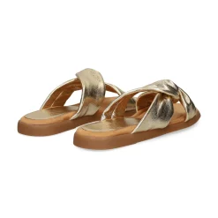 UNISA Sandalias planas de Mujer CAMBY_25_MEC PLATINO