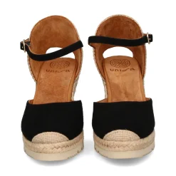 UNISA Zapatos cuña CASTILLA_23_KS NEGRO
