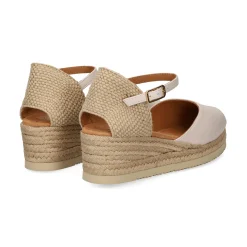 UNISA Zapatos cuña CISCA_25_NTO MARFIL