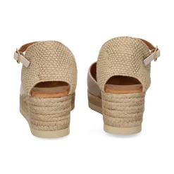 UNISA Zapatos cuña CISCA_25_NTO MARFIL