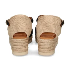 UNISA Zapatos cuña CISCA_25_KS NEGRO