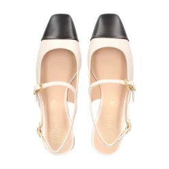 UNISA Zapatos de tacón medio de Mujer LUMIS_NTO MARFIL