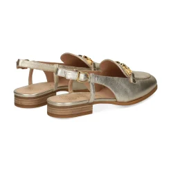 UNISA Zapatos planos de Mujer DEAN_LMT PLATINO