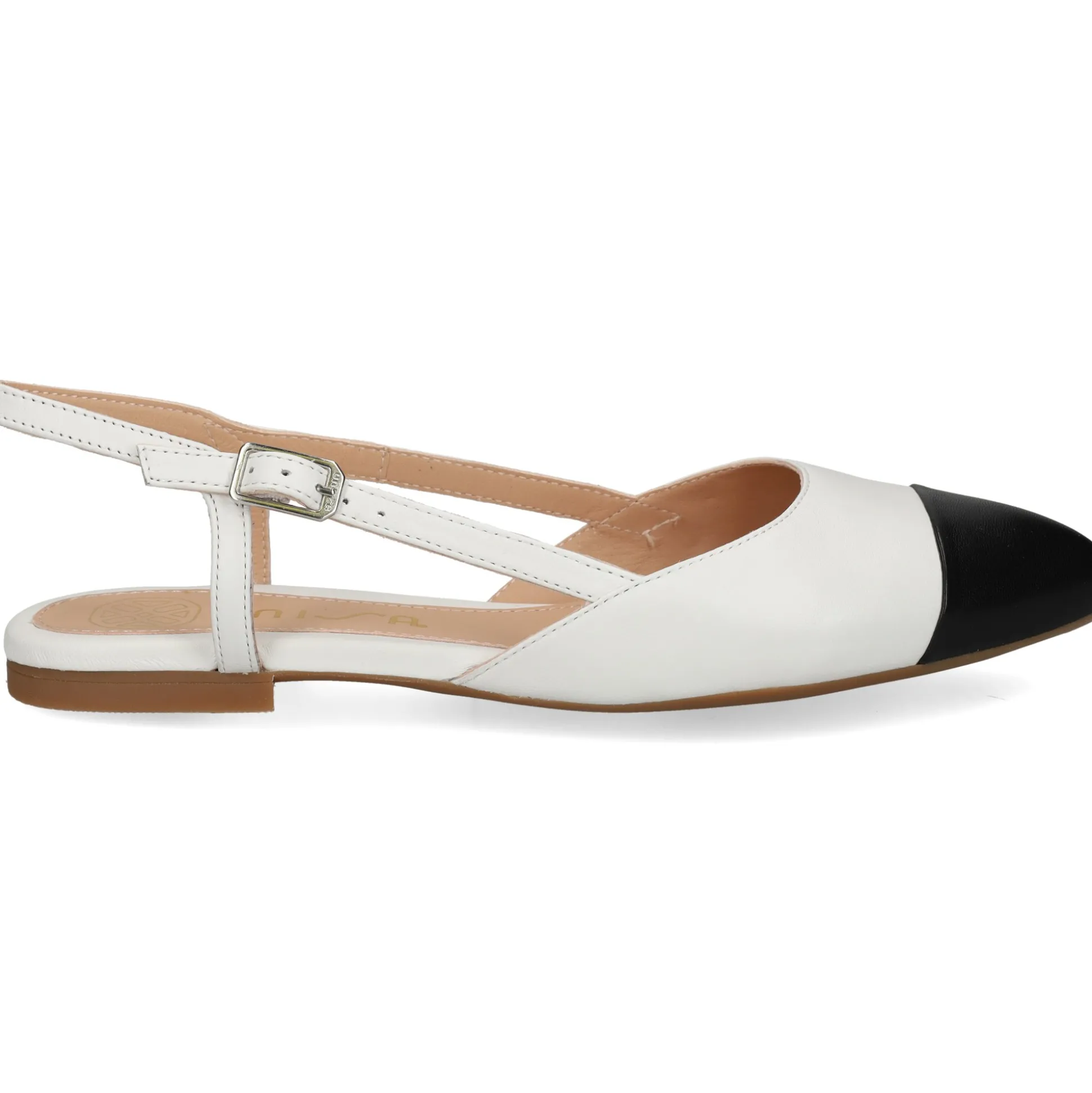 UNISA Zapatos planos de Mujer ASLEY_NS BLANCO