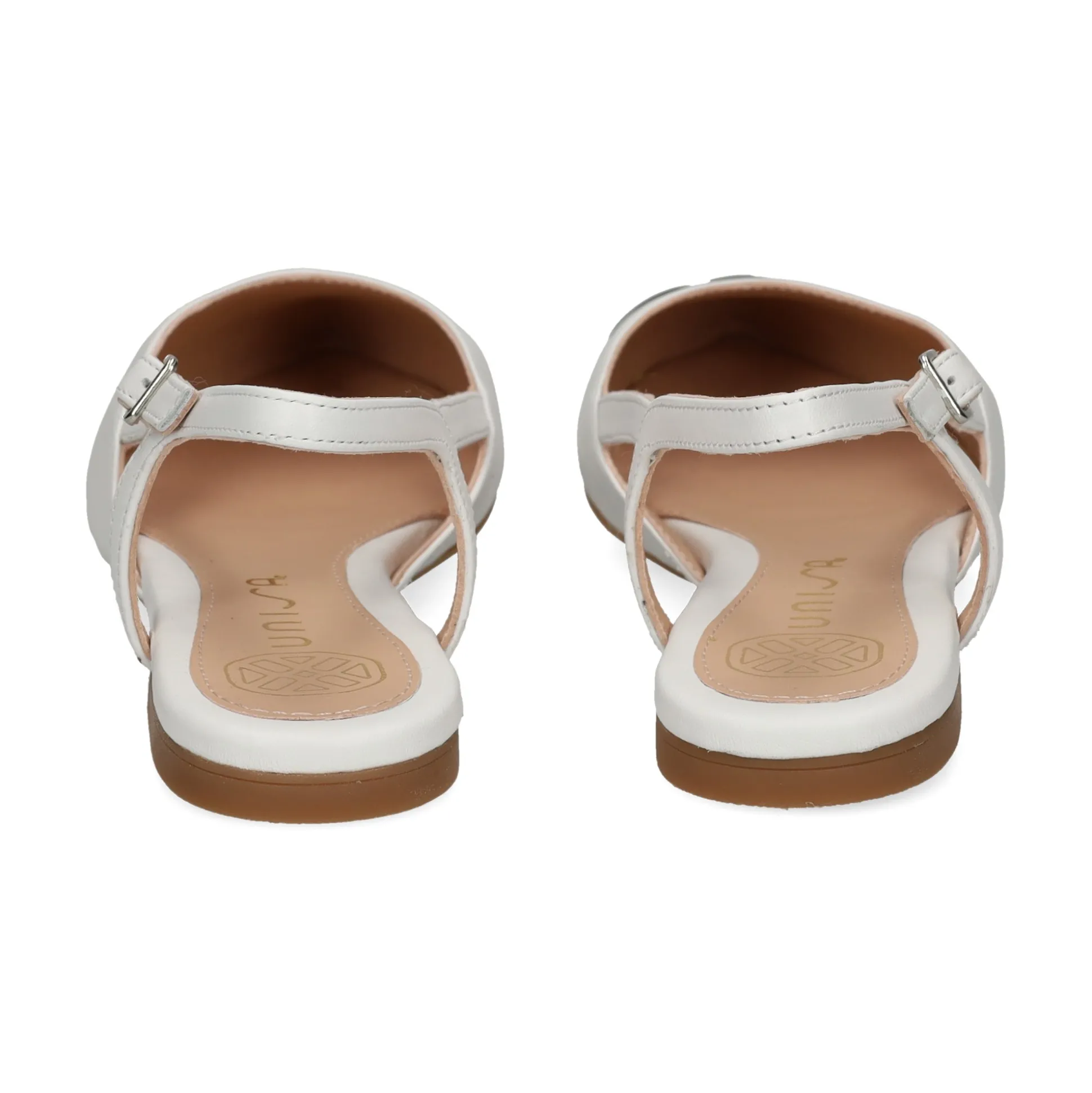 UNISA Zapatos planos de Mujer ASLEY_NS BLANCO