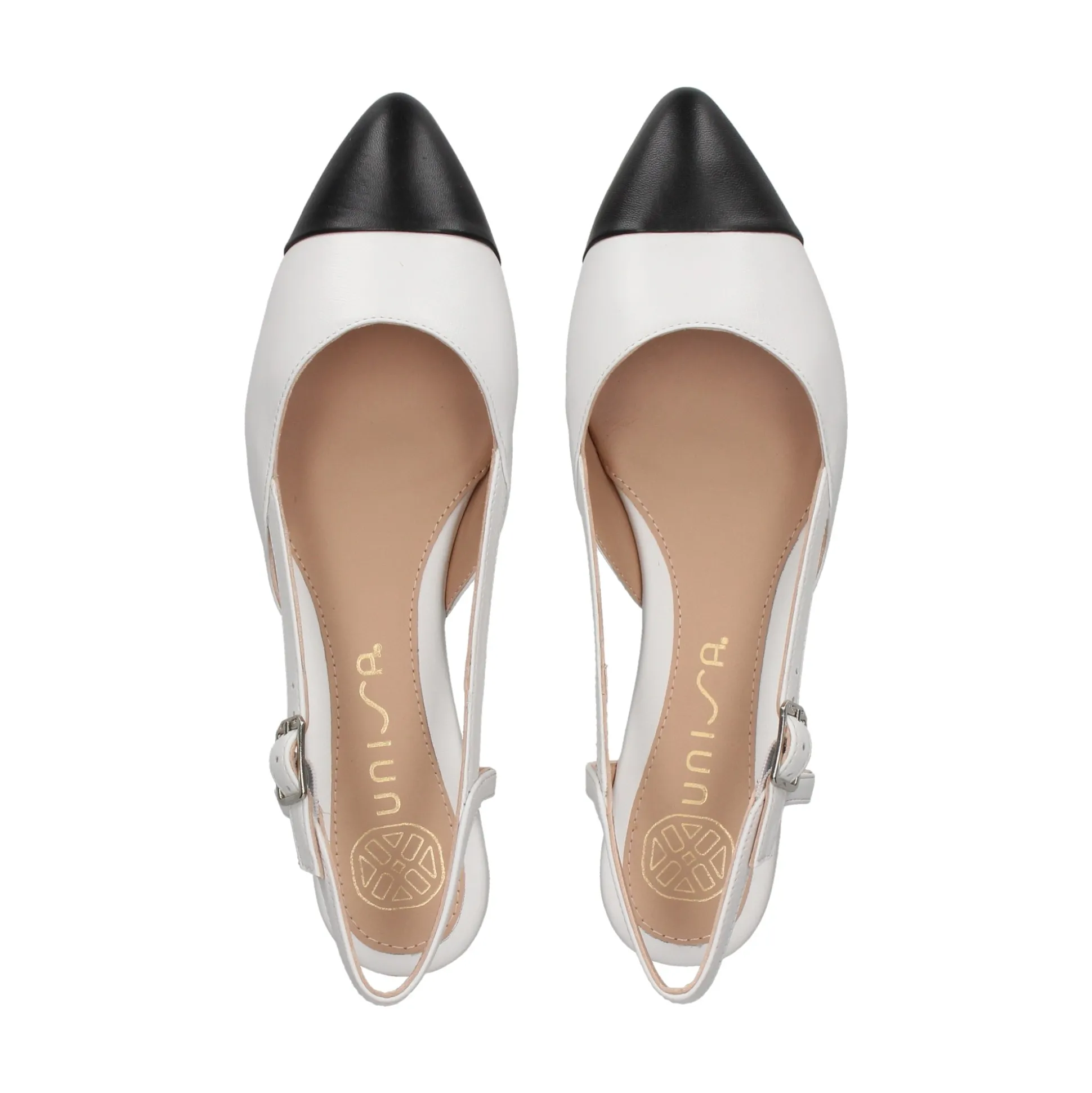 UNISA Zapatos planos de Mujer ASLEY_NS BLANCO