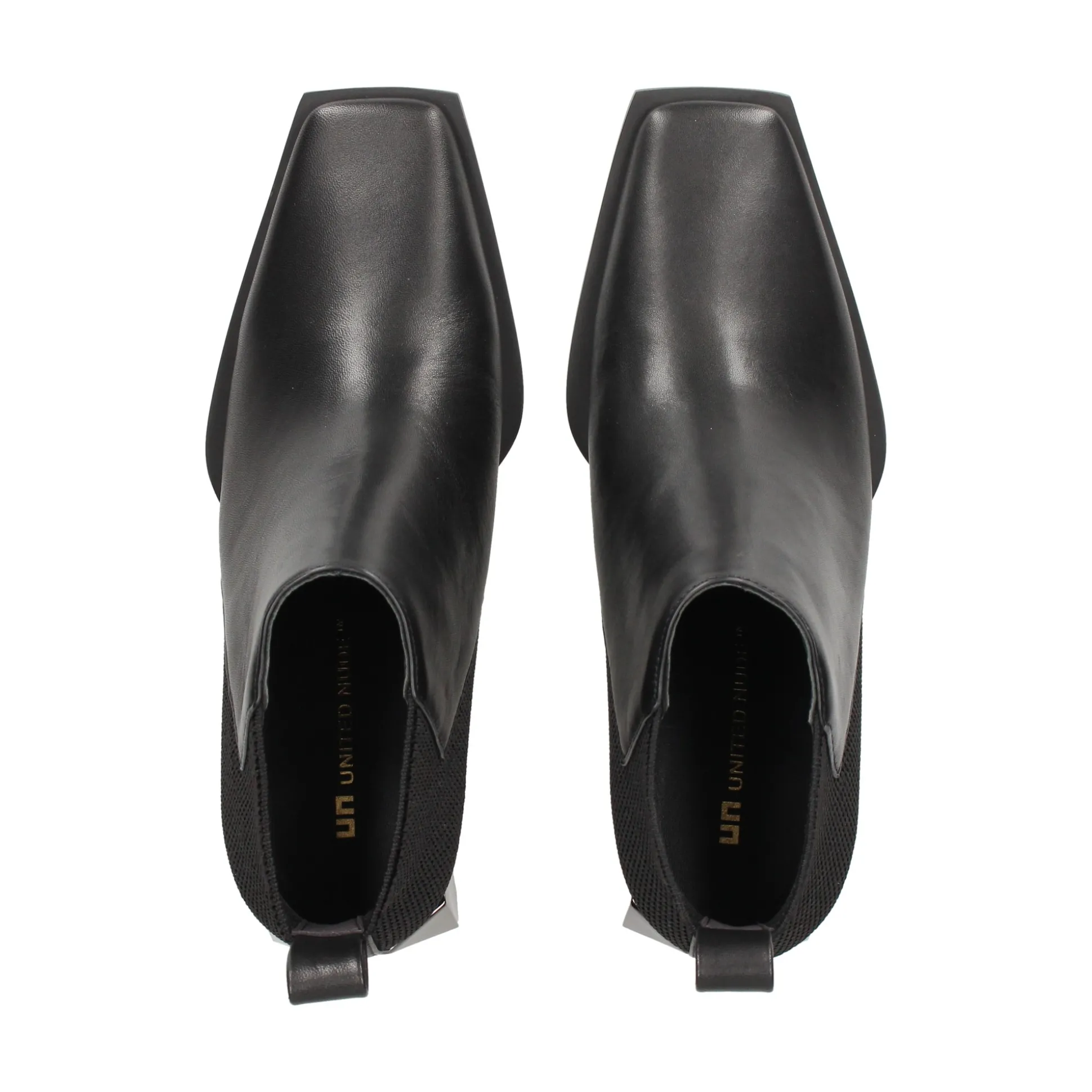 UNITED NUDE Botines con tacón de Mujer RICKY MID NEGRO