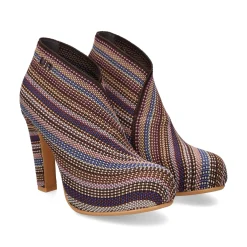 UNITED NUDE Botines con tacón de Mujer FOLD HI II CARAMEL