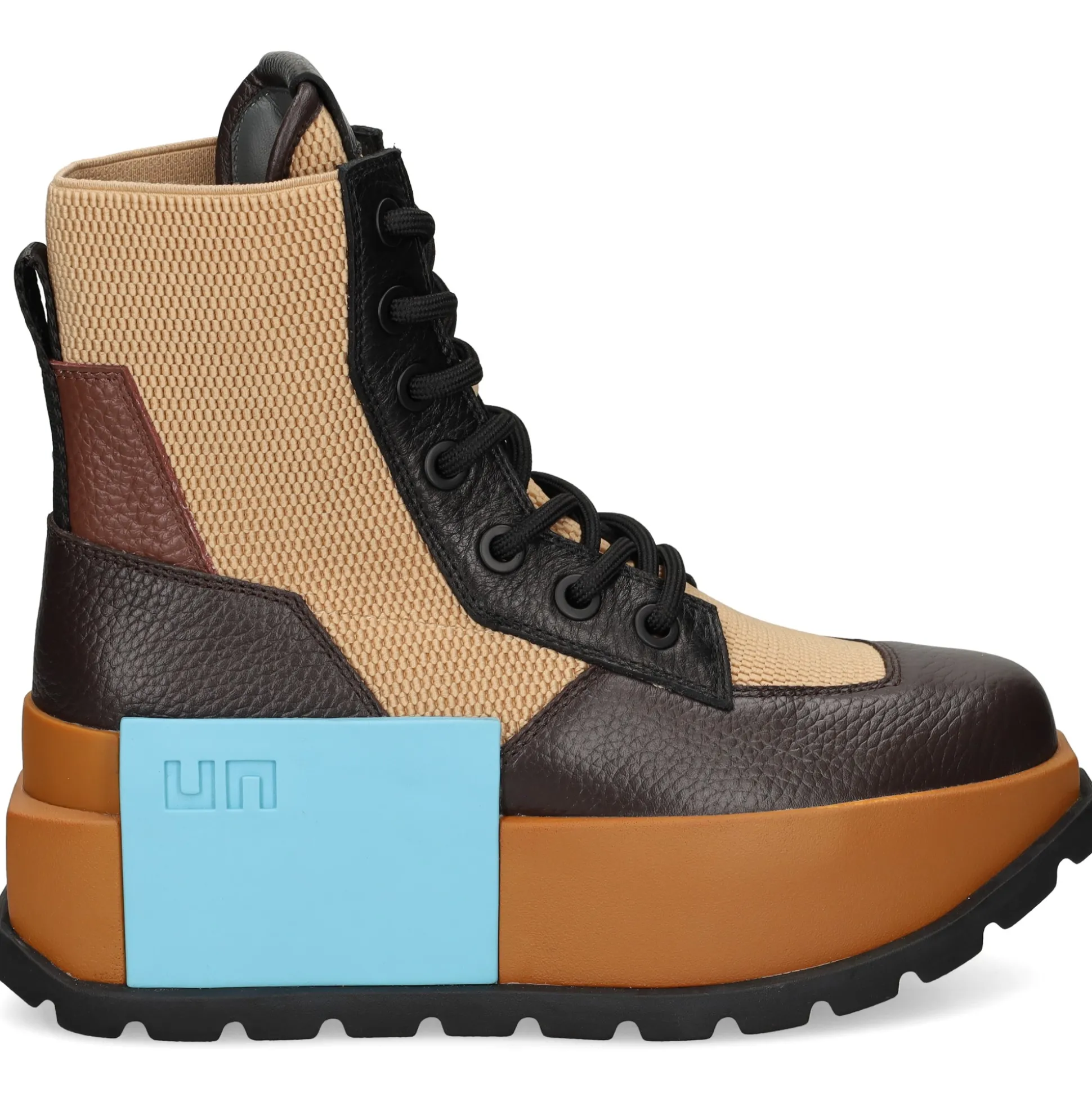UNITED NUDE Botines con tacón de Mujer ROKO TROOPER COFFEE MIX