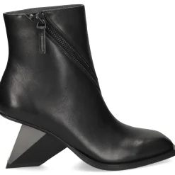 UNITED NUDE Botines con tacón de Mujer ROCKIT ZIP BOOTIE NEGRO