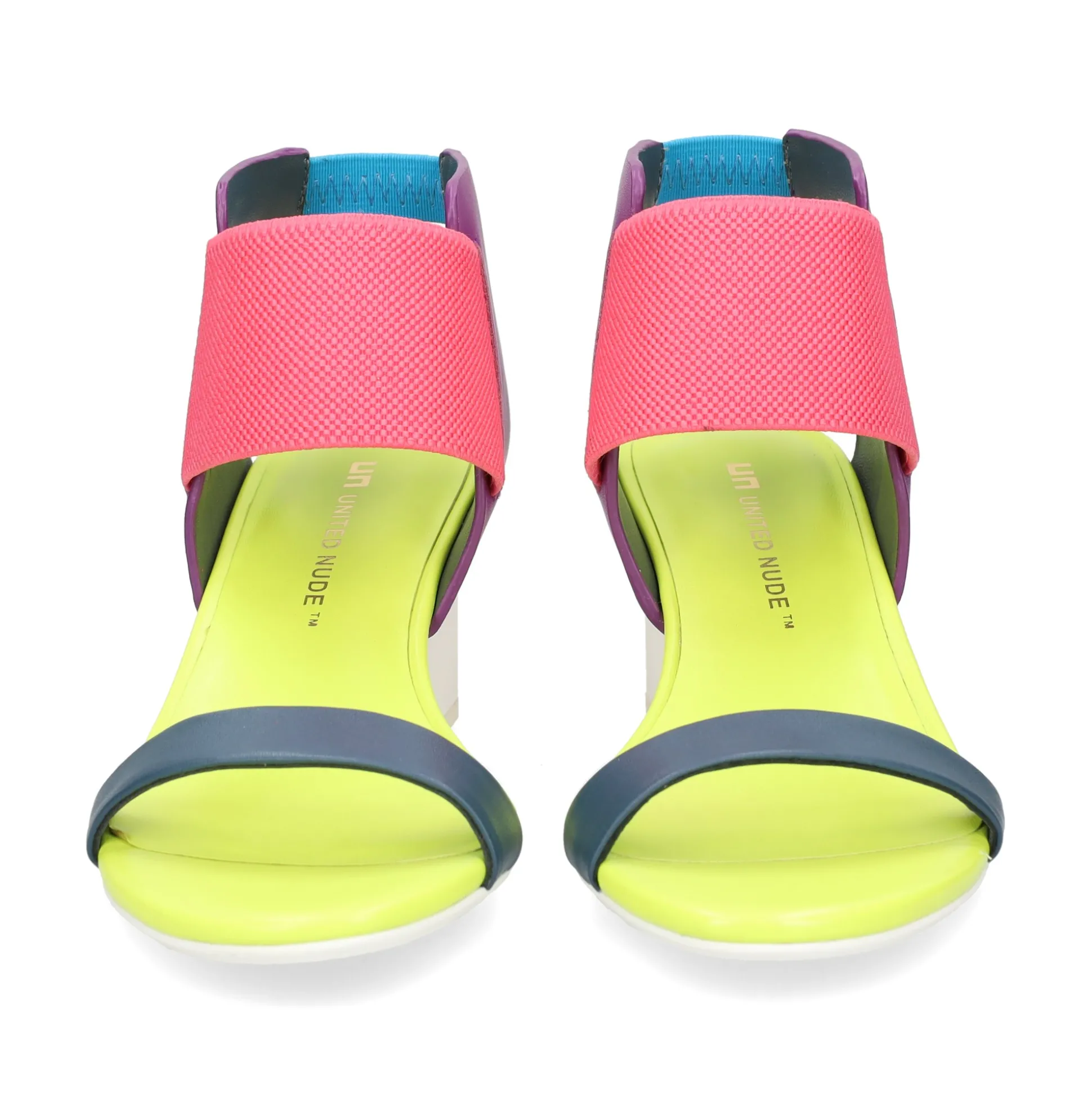UNITED NUDE Sandalias con tacón de Mujer RAILA MID RAINBOW