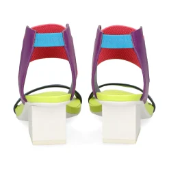 UNITED NUDE Sandalias con tacón de Mujer RAILA MID RAINBOW