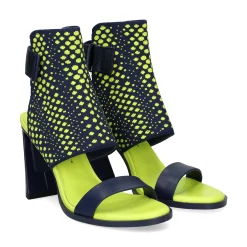 UNITED NUDE Sandalias con tacón de Mujer ZINK FAB HI LIME