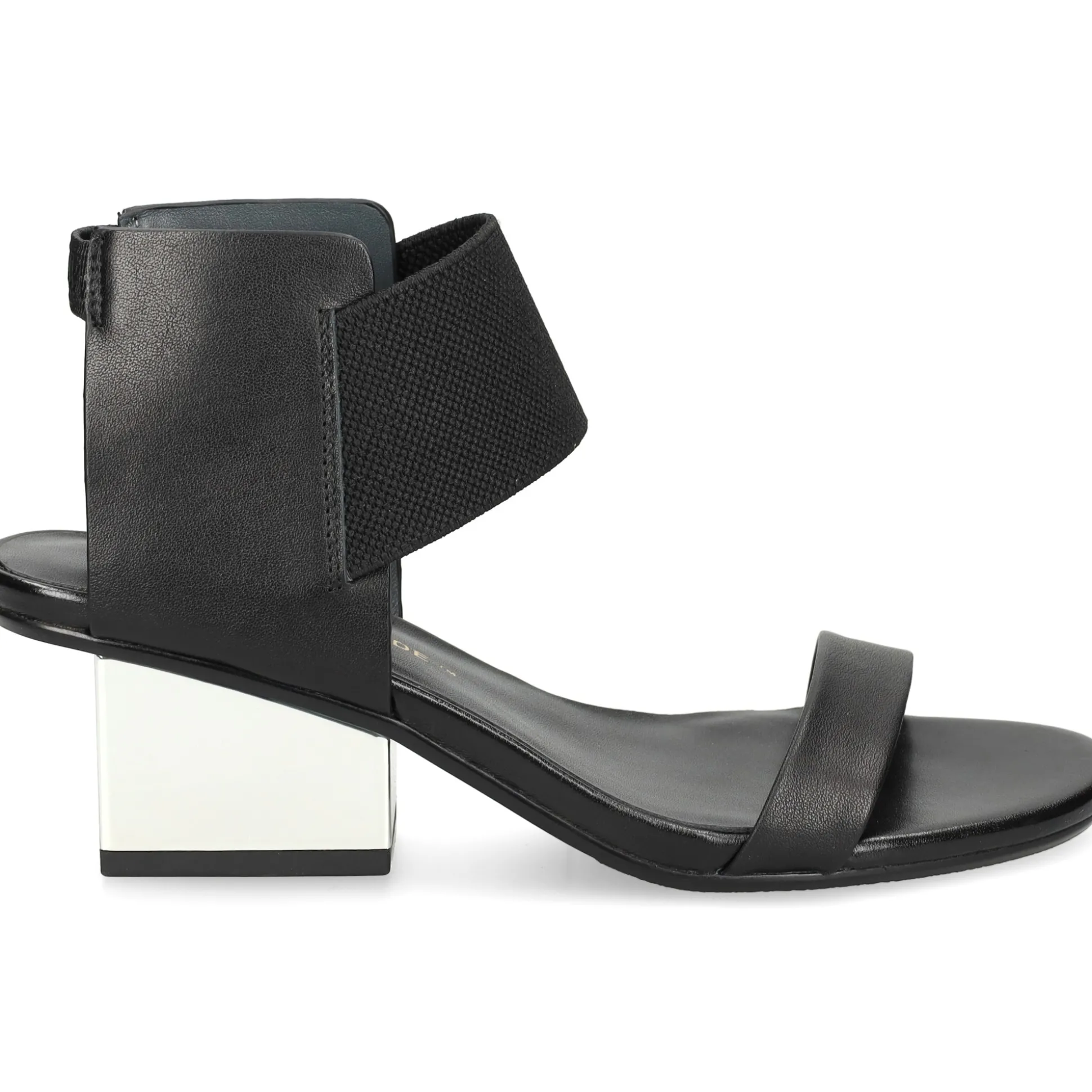 UNITED NUDE Sandalias con tacón de Mujer RAILA MID NEGRO